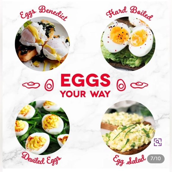 NIB Dash Deluxe Rapid Egg Cooker For Hard Boiled Poached Scrambled Steamed Eggs - Picture 3 of 5